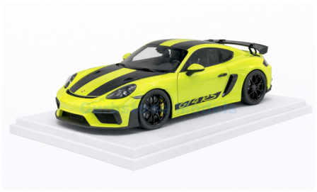 Product 1:43 | Solido S4318801 | Porsche 718 Cayman GT4 RS Weissach Package Acid Green 2024