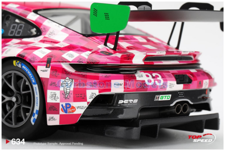 Product 1:18 | Top Speed TS0634 | Porsche 911 GT3 R | Iron Dames 2025 #83 - S.Bovy - R.Frey - K.Gaillard - M.Gatting