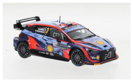 Product 1:43 | IXO-Models RAM837 | Hyundai Shell Mobis WRT i20 N Rally1 WRC 2022 #2 - E.Edmondson - O.Solberg