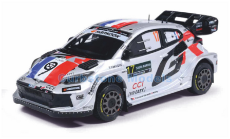 Product 1:18 | IXO-Models 18RMC265.22 | Toyota Gazoo Racing (TGR) GR Yaris Rally1 2025 #20 - S.Ogier - V.Landais