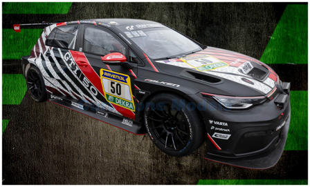 Product 1:43 | Spark SG1068 | Volkswagen Golf GTi Clubsport | Max Kruse Racing 2026 #50 - B.Leuchter - H.Hammel  - N.Otto - J.K