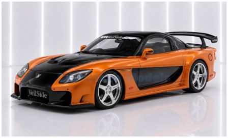 Product 1:64 | MiniGT MGT01251-BL | Mazda RX7 (FD) Veilside Fortune7 2006