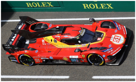 Product 1:64 | Looksmart LS64039LM | Ferrari AF-Corse 499P Hypercar 2026 #51 - J.Calado - A.Pier Guidi - A.Giovinazzi