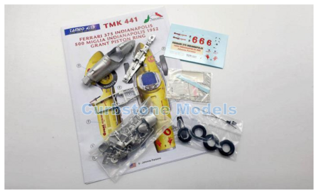 Product 1:43 | Tameo TMK441 | Ferrari 374 Indianapolis Grant Piston Ring 1952 #6 - J.Parsons