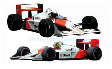 Product 1:43 | Tameo TMK447 | McLaren F1 MP4/4 Honda 1988 #11 #12 - A.Senna - A.Prost
