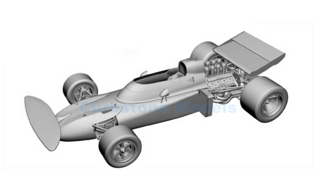 Product 1:43 | Tameo TMK448 | March 711 Ford 1971 #17 - R.Peterson