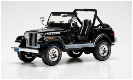 Product 1:43 | IXO-Models CLC656N.22 | Jeep CJ-7 Laredo Black 1980