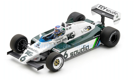 Product 1:18 | Spark 18S730 | Williams Grand Prix Engineering FW08 1982 #6 - K.Rosberg