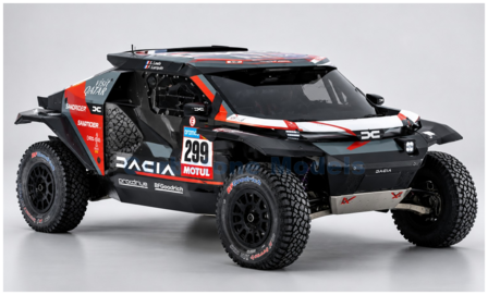 Product 1:43 | Spark S6261 | Dacia Sandrider 2023 #299 - F.Lurquin - N.Al Attiyah