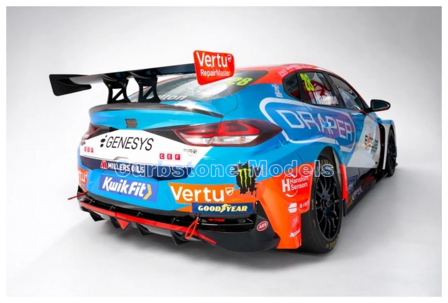 Product 1:43 | Spark UK058 | Hyundai i30N Fastback | Team Vertu 2026 #28 - N.Hamilton