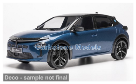 Product 1:18 | IXO-Models 18CMC278.22 | Lancia Ypsilon Blue and Black 2025