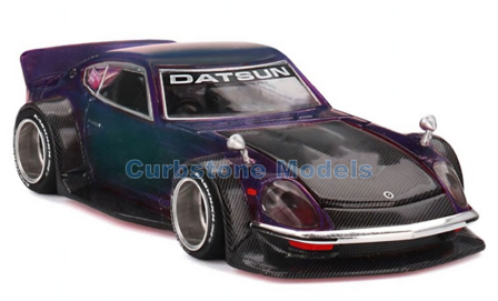 Product 1:64 | Kaido House KHMG297 | Kaido House Fairlady Z Kaido Street V1 Purple and Black 1978