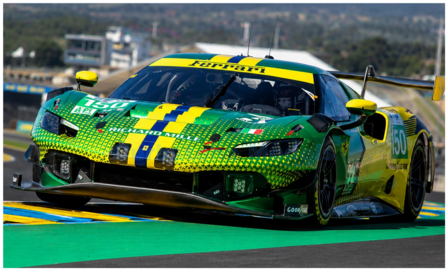 Product 1:43 | Looksmart LSLM224 | Ferrari 296 GT3 EVO | Richard Mille AF Corse 2026 #150 - C.Toledo - L.Wadoux - R.Agostini