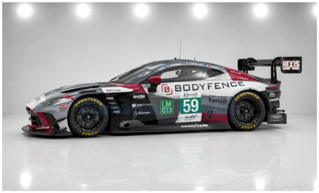 Product 1:43 | Spark S8427 | Aston Martin Vantage AMR GT3 Evo | Racing Spirit of L&eacute;man 2026 #59 - M.Fossard - V.Hasse-Clot - C