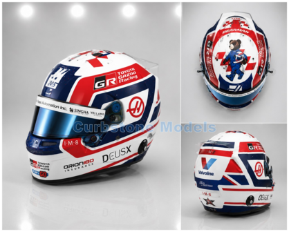 Product 1:5 | Spark 5HF272 | Bell Helmet | Moneygram Haas F1 Team 2026 #87 - O.Bearman