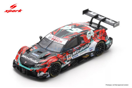 Product 1:64 | Spark 64SGT25064 | Honda Civic Type R-GT | Modulo Nakajima Racing 2025 #64 - T.Izawa - R.Okusa