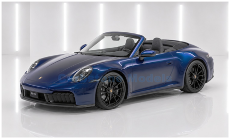 Product 1:18 | Minichamps 155064134 | Porsche 911 Carrera Cabriolet Blue Metallic 2025