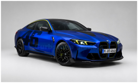 Product 1:18 | Minichamps 410025124 | BMW M4 CS Blue 2023