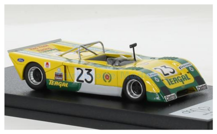 Product 1:43 | Trofeu DSN-111 | Chevron B21 | Red Rose Racing with Tergal-Montjuich 1974 #23 - P.Josa 