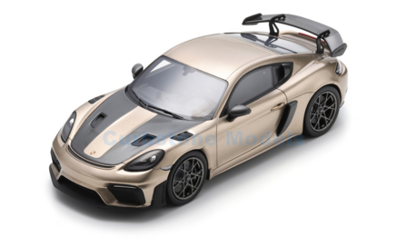 Product 1:18 | Spark 18S1098 | Porsche 718 Cayman GT4 RS Weissach Package Gold Bronze Metallic 2025