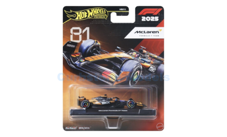 Product 1:64 | Hotwheels JKD81 | McLaren F1 Team MCL39 2024 #81 - O.Piastri