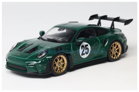 Product 1:18 | Solido SO4314806B | Porsche 911 GT3 RS (992) Christmas Edition Green 2025 #25