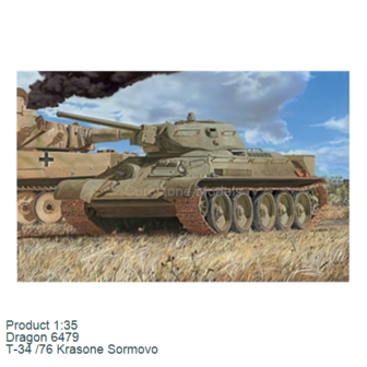 Product 1:35 | Dragon 6479 | T-34 /76 Krasone Sormovo