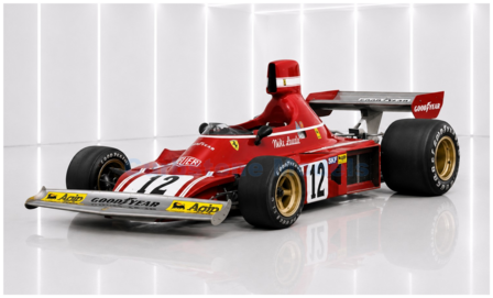Product 1:24 | Tameo TLK007 | Scuderia Ferrari 312 B3 1974 #12 - N.Lauda - C.Regazzoni