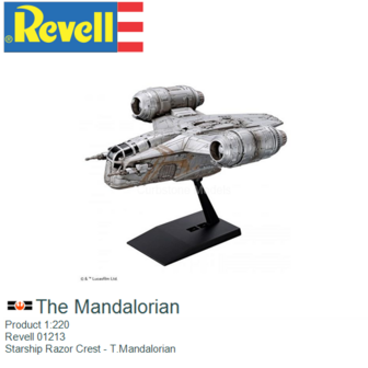 Product 1:220 | Revell 01213 | Starship Razor Crest - T.Mandalorian