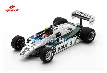 Product 1:43 | Spark S7479 | Williams Grand Prix Engineering FW08 1982 #5 - D.Daly