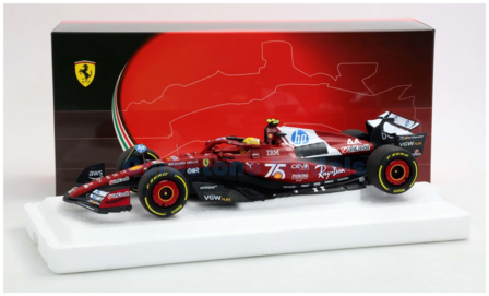 Product 1:18 | BBR Models BBR252044 | Ferrari SF-25 2025 #44 - L.Hamilton