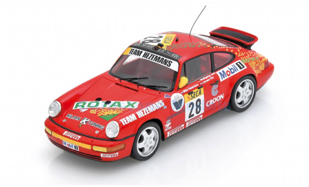 Product 1:43 | Spark SB566 | Porsche 911 Carrera RS (964) | Team Hezemans 1991 #28 - M.Hezemans - J.Hin  - W.Land