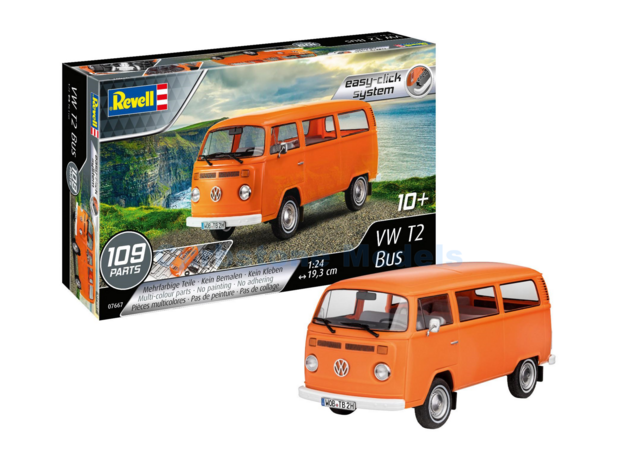 1:24 | Revell 07667 | Volkswagen Bus Orange 1979