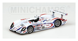 Modelauto 1:43 | Minichamps 400010938 | Audi R8 | Champion Racing 2001 #38 - J.Herbert - A.Wallace