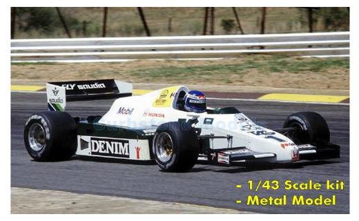 Bouwpakket 1:43 | Tameo SLK119 | Williams Grand Prix Engineering FW09 Honda 1983 #1 - K.Rosberg - J.Lafitte