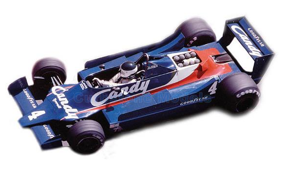 Bouwpakket 1:43 | Tameo MTG002 | Tyrrell F1 009 Ford 1979 #3 -4 - D.Pironi - J.Jarier
