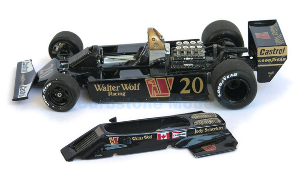 Bouwpakket 1:43 | Tameo TWU002 | Walter Wolf Racing WR5/6 Ford 1978 #20 - J.Scheckter