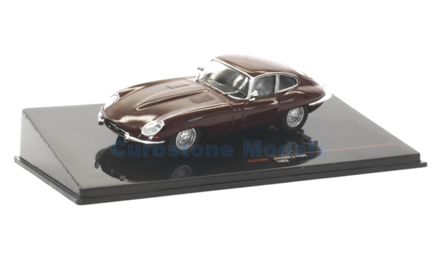 Modelauto 1:43 | IXO-Models CLC339N | Jaguar E-Type Dark Red 1963