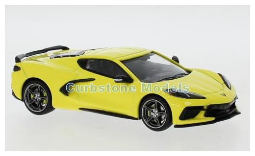 Modelauto 1:43 | IXO-Models MOC315 | Chevrolet Corvette C8 Yellow 2020