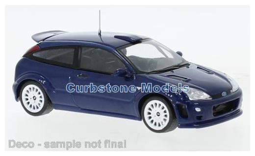 Modelauto 1:43 | IXO-Models CLC467N.22 | Ford Focus RS Metallic Blue 1999