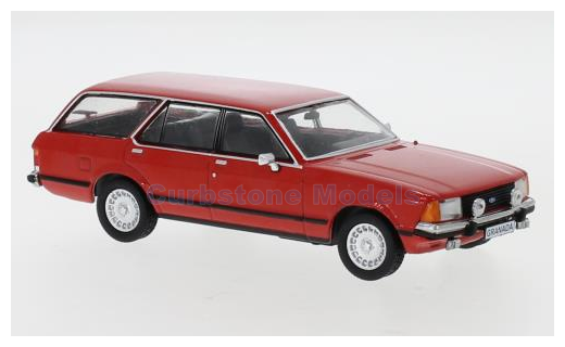 Modelauto 1:43 | IXO-Models CLC361N | Ford Granada 1.8i GL Turnier Mk.2 Red 1978