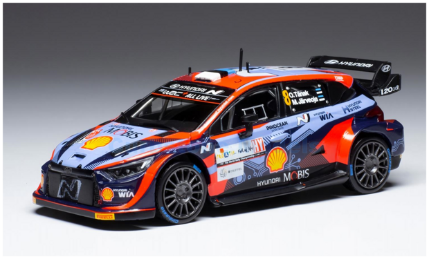 Modelauto 1:43 | IXO-Models RAM850LQ.22 | Hyundai Shell Mobis WRT i20 N Rally1 WRC 2022 - O.Tänak - M.Jarveoja