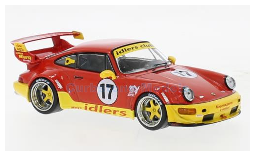 Modelauto 1:43 | IXO-Models MOC317 | RWB Porsche 911 (964) | idlers Club
