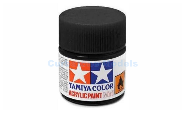  | Tamiya 81501 | Acrylic Paint X1 10 ml Bottle Black