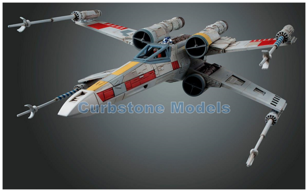 Bouwpakket 1:72 | Bandai 01200 | Star Wars X-Wing Starfighter - L.Skywalker