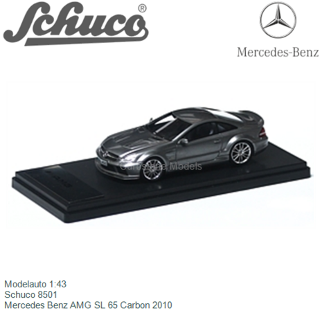 Modelauto 1:43 | Schuco 8501 | Mercedes Benz AMG SL 65 Carbon 2010