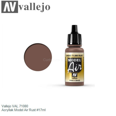  | Vallejo VAL 71080 | Acryllak Model Air Rust #17ml