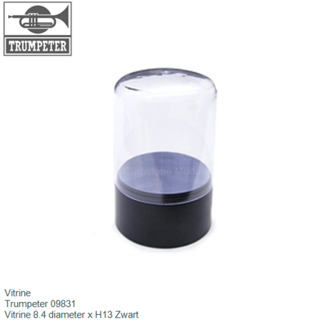 Vitrine  | Trumpeter 09831 | Vitrine 8.4 diameter x H13 Zwart