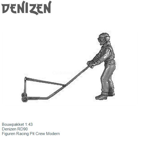 Bouwpakket 1:43 | Denizen RD90 | Figuren Racing Pit Crew Modern