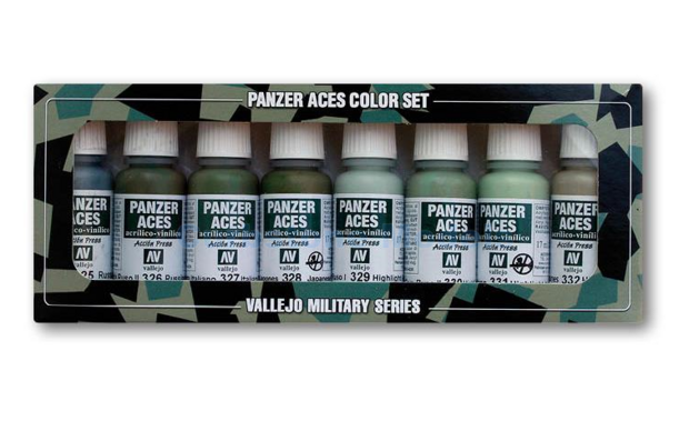  | Vallejo Val70127 | Acryllak Panzer Aces Set No 4 Tank Crew Uniform